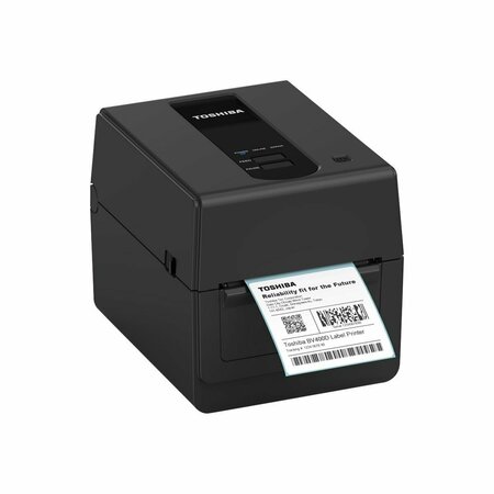 TOSHIBA BV420D Direct Thermal Desktop Printer for Barcodes and Labels, 300dpi BV420DTS02QMS